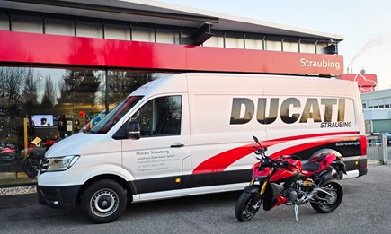 Hol- und Bringdienst für Ihre Ducati