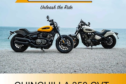 Benda Moto Taunus-News: Benda Chinchilla 350 mit V-Twin Motor und innovativem CVT-Automatikgetriebe
