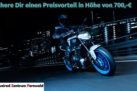 Zweirad Zentrum Fernwald-News: NEWS| MT-07 Promotion