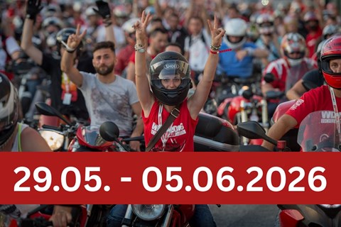 MOTO WARMUTH GMBH-News: Jetzt anmelden: World Ducati Week 2026
