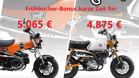 Honda Monkey 125 & Dax 125 Modelljahr 2026 