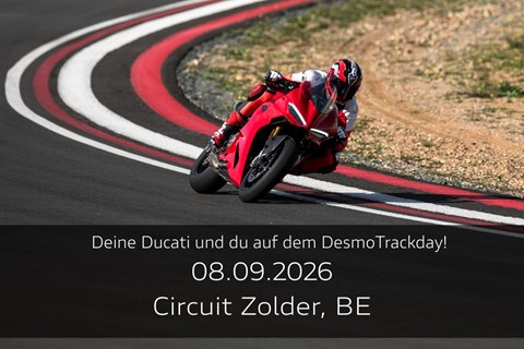 Ducati Bochum-News: DesmoTrackday Zolder 2026