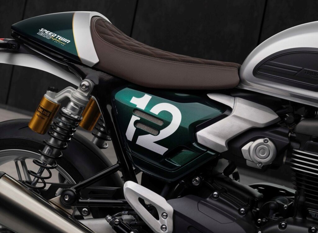 Brandneu: TRIUMPH Speed Twin 1200 Cafe Racer Edition