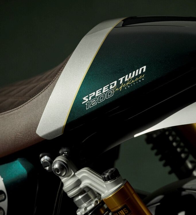 Brandneu: TRIUMPH Speed Twin 1200 Cafe Racer Edition