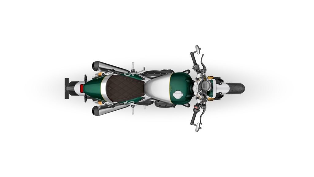 Brandneu: TRIUMPH Speed Twin 1200 Cafe Racer Edition