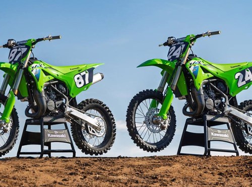 NEUE KAWASAKI KX85 UND KX112 MY 2026