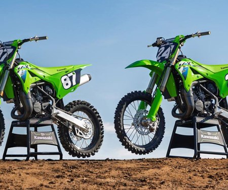 NEUE KAWASAKI KX85 UND KX112 MY 2026