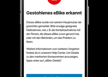 BOSCH - Neue Funktion für die eBike Flow App Version 1.31 macht dein eBike wertlos für Diebe