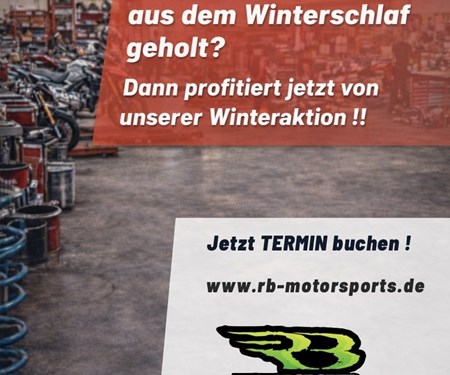 Motorrad schon aus dem Winterschlaf geholt ???