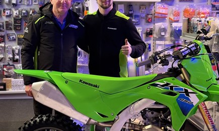 Rudi Plch fährt 2026 in der MX OPEN ÖM auf Kawasaki!