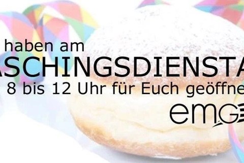 Euro Motors Graz Motorradhandels GmbH-News: Faschingsdienstag 8-12 Uhr geöffnet