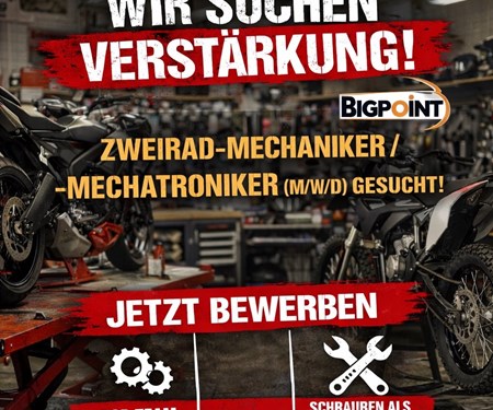 Wir suchen Verstärkung für unser Werkstatt Team! 