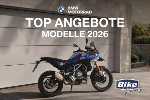 Bike Factory Motorradhandels GmbH-News: BMW Motorrad 2026 - jetzt Top Angebot einholen