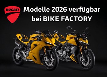 Ducati Modelle 2026 verfügbar!