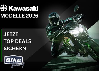 Kawasaki 2026er Modelle lagernd!