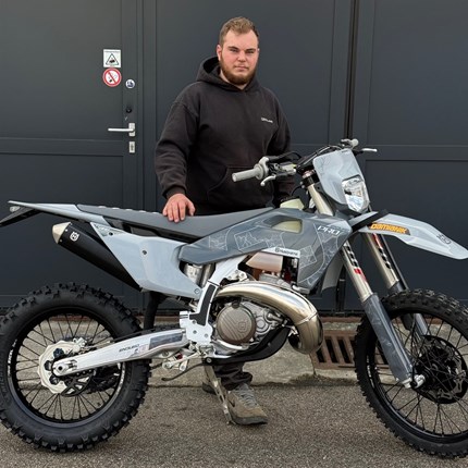 NEWS Übergabe einer Husqvarna TE 300 Pro!