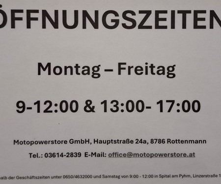 Öffnungszeiten ab März!