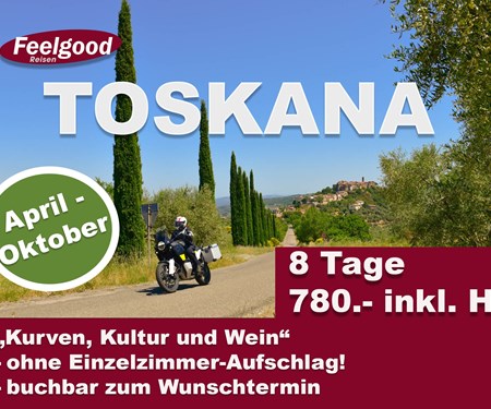 Toskana - Motorradwochen