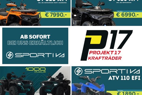Projekt17 - Krafträder-News: NEWS --- SPORTIVE AB SOFORT BEI UNS ERHÄLTLICH