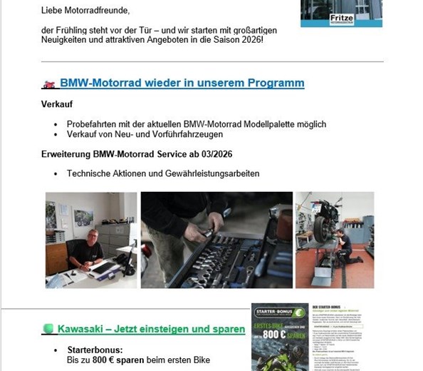 Neu im Frühjahr 
Bald wieder bei uns !