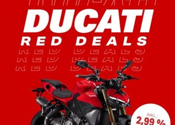 Ducati Red Deals 2026 Finanzierung ab 2,99 % möglich