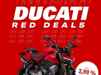 Ducati Red Deals 2026 Finanzierung ab 2,99 % möglich