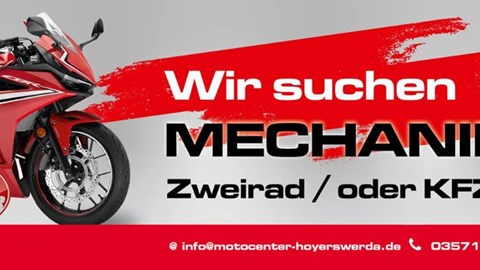 Wir suchen Verstärkung für unser Werkstatt-Team!