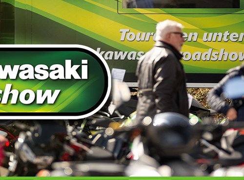 Fahrspaß zum Anfassen: Die Kawasaki Roadshow 2026 startet durch
