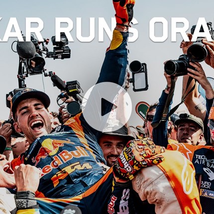 DAKAR RUNS ORANGE: KTM AND LUCIANO BENAVIDES WIN THE 2026 DAKAR RALLY Red Bull KTM Factory Racing’s Luciano Benavides has etched his name into history by winning the 2026 Dakar Rally, delivering K ... Next >>