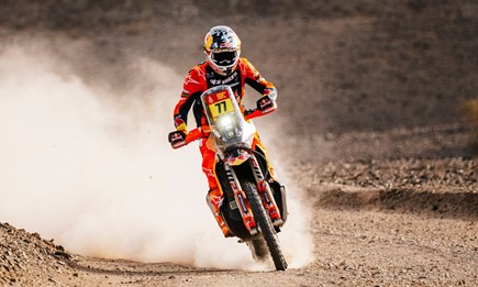 LUCIANO BENAVIDES LEADS HOME A KTM ONE-TWO WITH STAGE SEVEN VICTORY