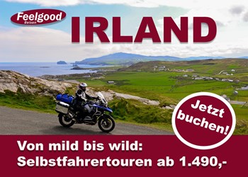 Motorradtouren Irland – von mild bis wild