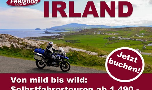 Motorradtouren Irland – von mild bis wild