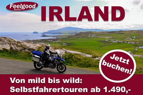Feelgood Reisen GmbH-News: Motorradtouren Irland – von mild bis wild