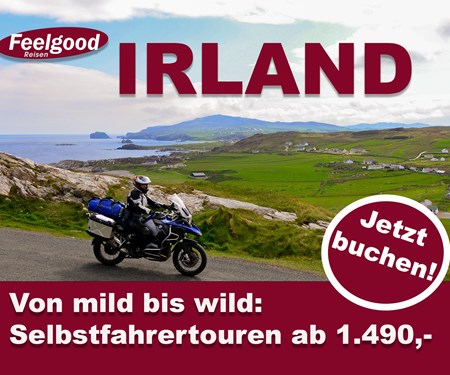 Motorradtouren Irland – von mild bis wild
