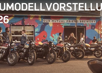 TRIUMPH NEUHEITEN 2026 + INHOUSE VIP-MESSETAGE