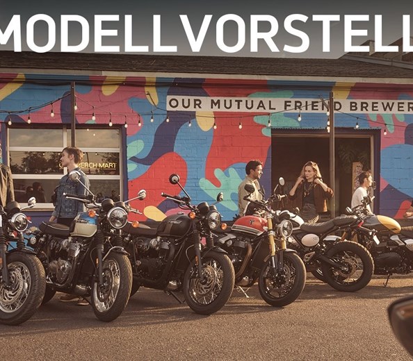 TRIUMPH NEUHEITEN 2026 + INHOUSE VIP-MESSETAGE 
Es ist soweit – die brandneuen Triumph Motorräder sind bei uns eingetroffen.

wir freuen uns, euch zu einer ganz besonderen Veranstaltung einz ...