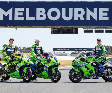 Kawasaki WorldSBK Team präsentiert finale Farben für die Saison 2026