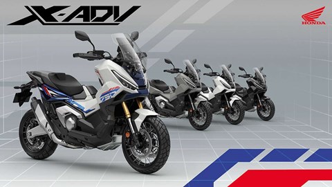 Neue Farben für Honda Forza 750 und X-ADV