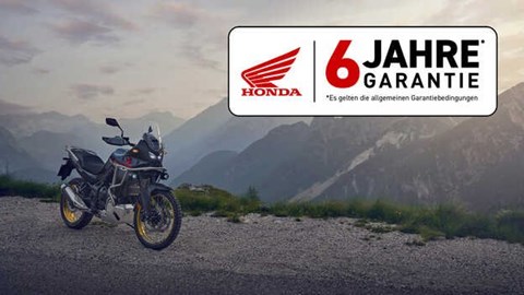 Neu bei Honda: Service-aktivierte SAWA-Garantie für Motorräder und Roller erweitert Gewährleistung auf bis zu 6 Jahre