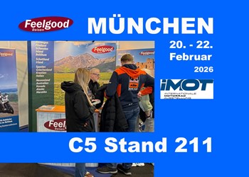 Trefft uns auf der Motorradmesse in München!