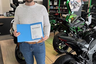 Robert Schipper hat den Meisterbrief !!!