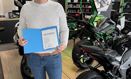 Robert Schipper hat den Meisterbrief !!!