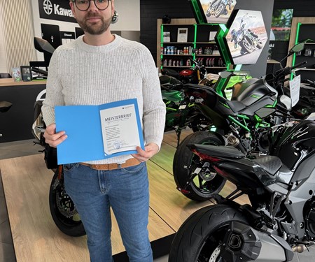 Robert Schipper hat den Meisterbrief !!!