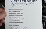Robert Schipper hat den Meisterbrief !!! - Bild 2