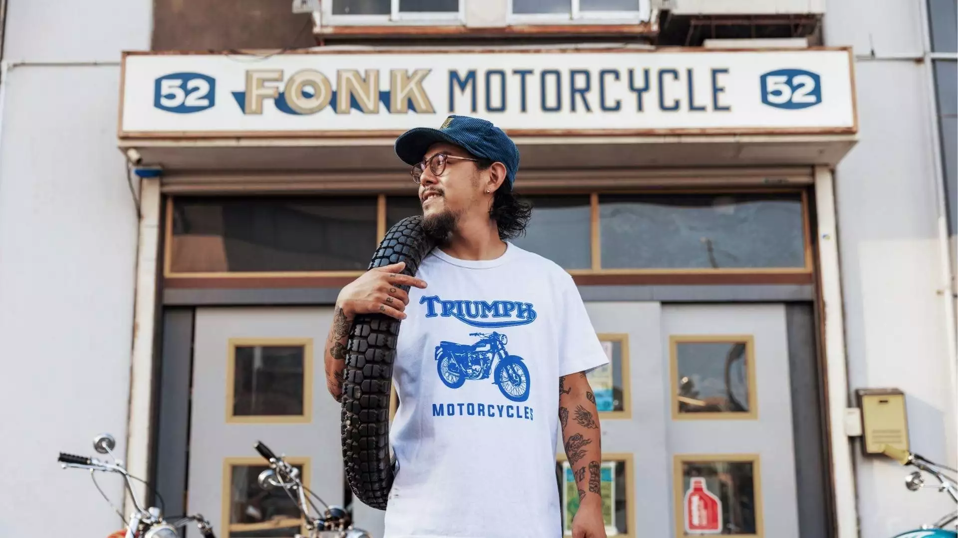 Interview mit Satoshi von Fonk Motorcycles, Japan. Wo Triumph in Kobe lebt und atmet