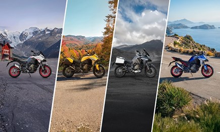 Ducati Factory Made: Maßgeschneiderte Farben, Optionen und Zubehör für die Multistrada V4 direkt ab Werk