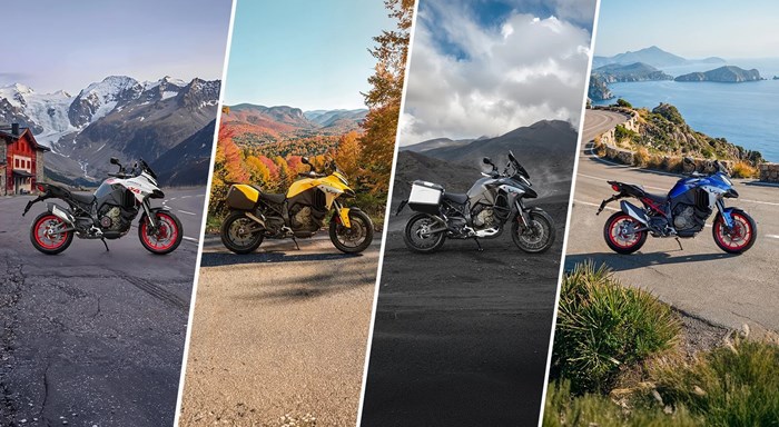 Ducati Factory Made: Maßgeschneiderte Farben, Optionen und Zubehör für die Multistrada V4 direkt ab Werk