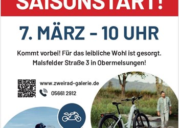 Saisonstart am 07.03.2026