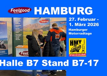 Trefft uns auf den Hamburger Motorradtagen!