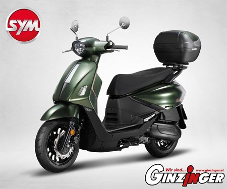 SYM Fiddle 125 + Topcase